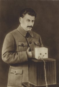 ソビエト指導者、ジョセフ・スターリン 作： Russian Photographer